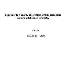 Bridges of Low Energy observables with Leptogenesis in mu-tau Reflection symmetry
