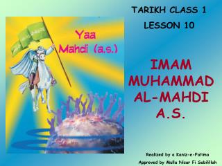TARIKH CLASS 1 LE SSON 10