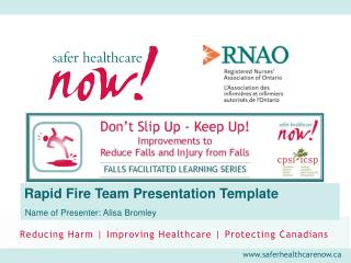 Rapid Fire Team Presentation Template