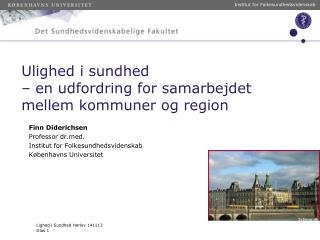 Ulighed i sundhed – en udfordring for samarbejdet mellem kommuner og region