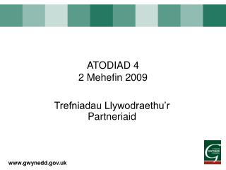 ATODIAD 4 2 Mehefin 2009