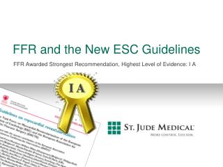 FFR and the New ESC Guidelines