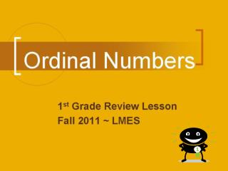 Ordinal Numbers