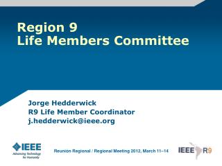 Region 9 Life Members Committee
