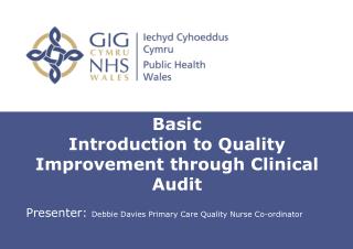 Basic Introduction to Quality Improvement through Clinical Audit