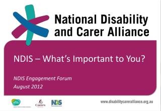 NDIS – What’s Important to You?