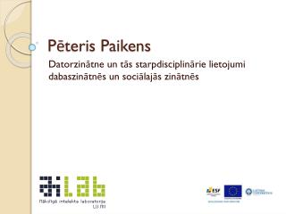 Pēteris Paikens