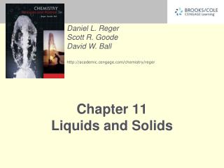 Chapter 11 Liquids and Solids