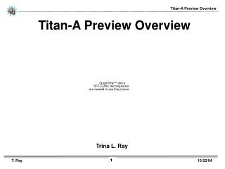 Titan-A Preview Overview