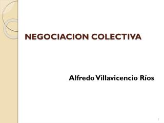 NEGOCIACION COLECTIVA