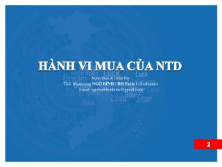 HÀNH VI MUA CỦA NTD