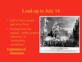 Lead-up to July 14