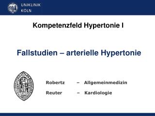 Kompetenzfeld Hypertonie I