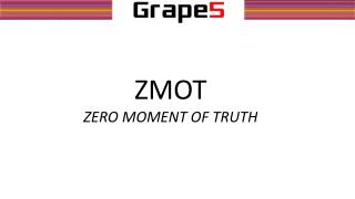 ZMOT ZERO MOMENT OF TRUTH