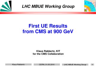 LHC MBUE Working Group