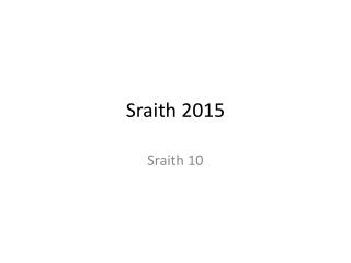 Sraith 2015