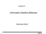 Information Warfare Defenses