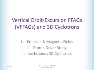 Vertical Orbit-Excursion FFAGs (VFFAGs) and 3D Cyclotrons