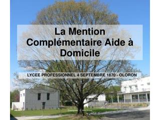 La Mention Complémentaire Aide à Domicile