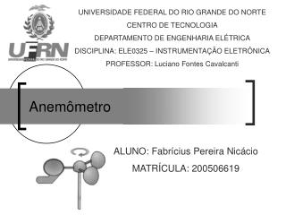 Anemômetro