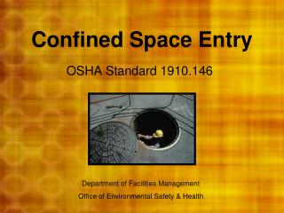 Confined Space Entry