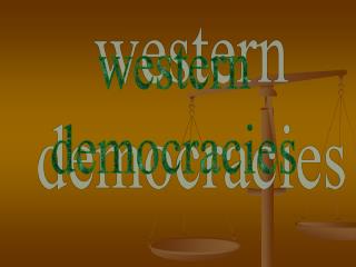 western democracies