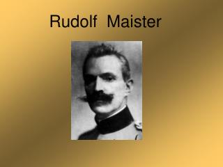 Rudolf Maister