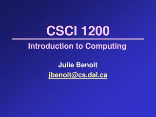 CSCI 1200