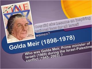 Golda Meir (1898-1978)