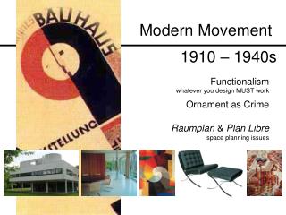 Modern Movement