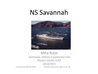 NS Savannah