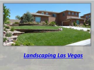Landscaping Las Vegas