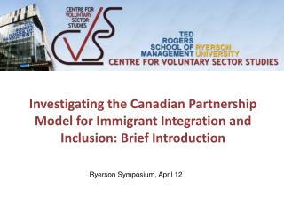 Ryerson Symposium, April 12