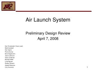 Air Launch System