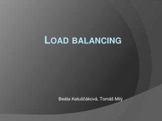 Load balancing