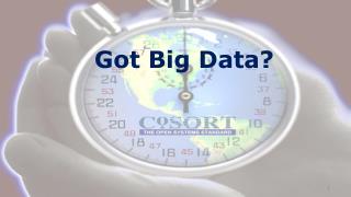 Got Big Data?