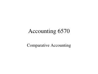 Accounting 6570