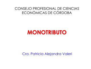 CONSEJO PROFESIONAL DE CIENCIAS ECONÓMICAS DE CÓRDOBA