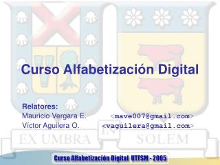 Curso Alfabetización Digital