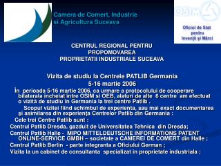 Camera de Comert, Industrie si Agricultura Suceava