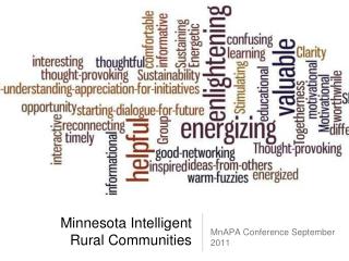 Minnesota Intelligent Rural Communities