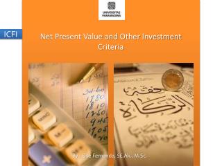 Net Present Value and Other Investment Criteria