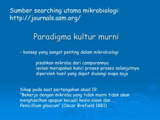 Paradigma kultur murni