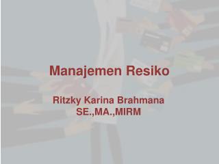 Manajemen Resiko