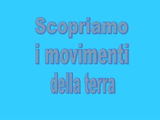 i movimenti