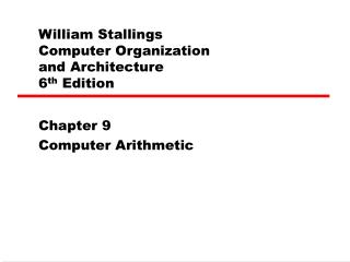 William Stallings Computer Organization and Architecture 6 th Edition