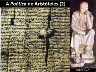 A Poética de Aristóteles (2)