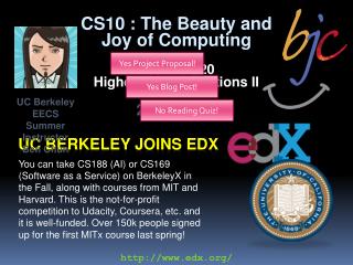 UC Berkeley Joins edx