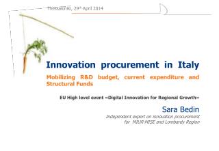 Innovation procurement in Italy