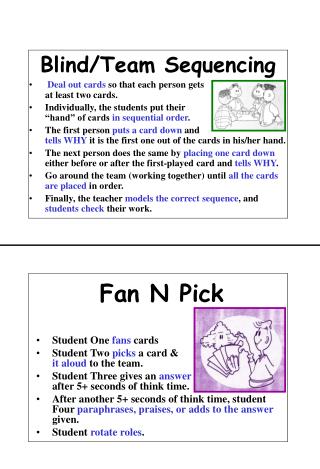 Blind/Team Sequencing